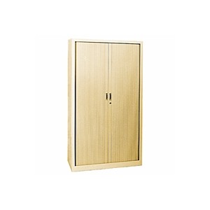 Armoires - Armoire rideaux beige 195x120x46