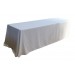 Nappe Lisse 3 Spandex BLANCHE pour table pliante rectangle 240cm x 76cm