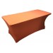 Housse Lisse Spandex VERTE pour table pliante rectangle 122cm x 61cm