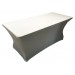 Housse Lisse Spandex ROSE pour table pliante rectangle 200cm x 90cm