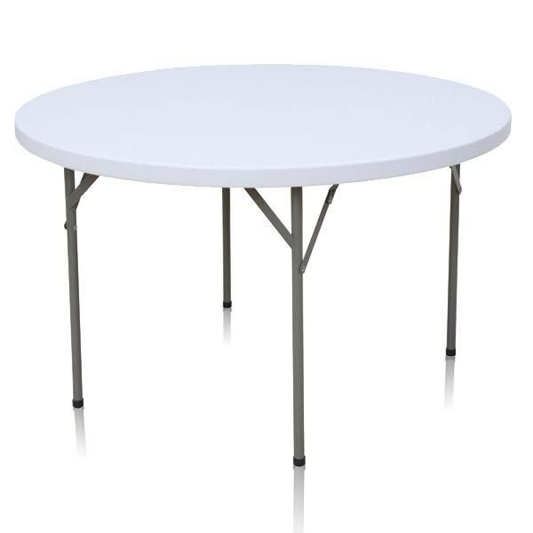 Table pliante ronde, diamètre 150 cm