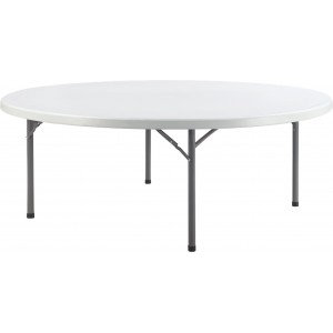 Table ronde Ø 150 cm pliante en malette BJS - BJS Matériel TP