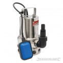 Pompe submersible pour eaux usées SILVERLINE 550 W